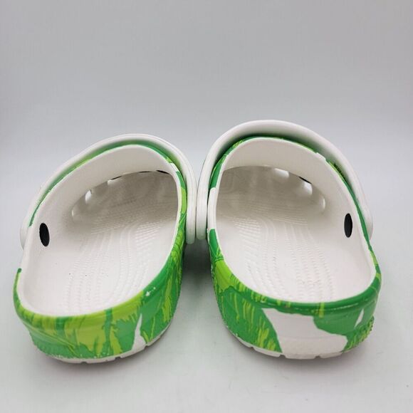 Crocs x Palm Trees Greeny Classic Clog Disney Pins Womens‎ Sz 8 Mens 10 Slip On main image 10